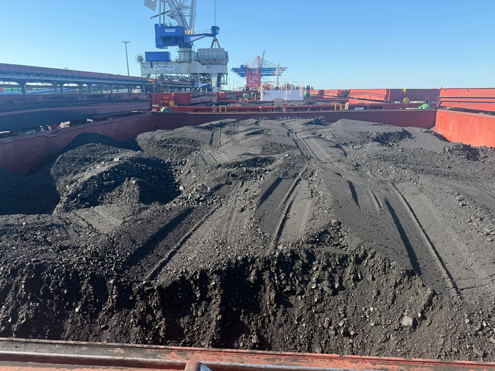 Steel repair work being carried out on a vessel under supervision